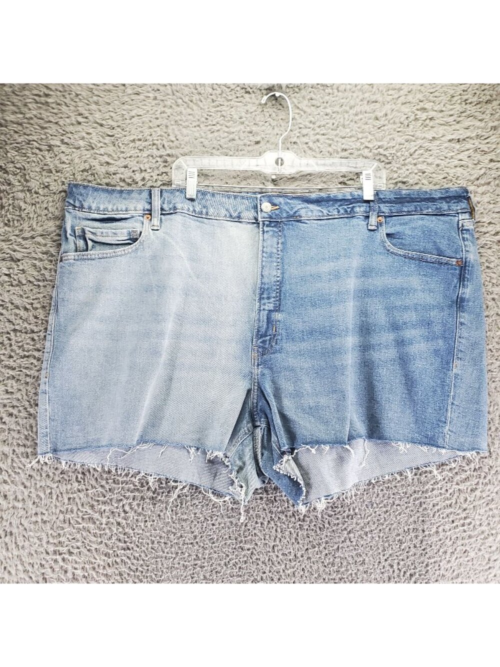 Old Navy Shorts Womens Plus 28 Blue Denim Cutoff Shorts O.G. Straight